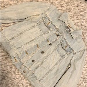 Light Wash Michael Kors Denim Jacket